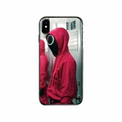 Husa personalizata tip carcasa HQPrint pentru Apple iPhone XS, model Squid Game 14, multicolor, S1D1M0186