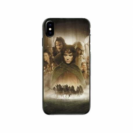 Husa personalizata tip carcasa HQPrint pentru Apple iPhone XS, model Lord of the Rings 2, multicolor, S1D1M0190