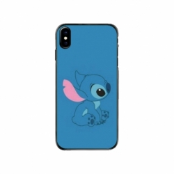 Husa personalizata tip carcasa HQPrint pentru Apple iPhone XS, model Blue Stich, multicolor, S1D1M0192