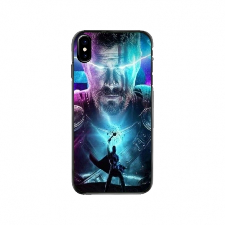 Husa personalizata tip carcasa HQPrint pentru Apple iPhone XS, model Thor 1, multicolor, S1D1M0201