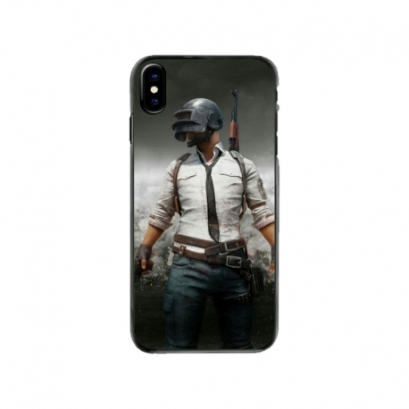 Husa personalizata tip carcasa HQPrint pentru Apple iPhone XS, model PUBG 1, multicolor, S1D1M0214