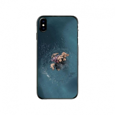 Husa personalizata tip carcasa HQPrint pentru Apple iPhone XS, model Flowers 15, multicolor, S1D1M0215
