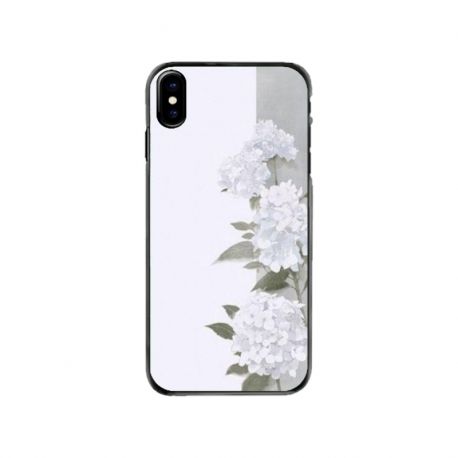 Husa personalizata tip carcasa HQPrint pentru Apple iPhone XS, model Flowers 16, multicolor, S1D1M0217