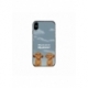Husa personalizata tip carcasa HQPrint pentru Apple iPhone XS, model Why are you on my phone, multicolor, S1D1M0220