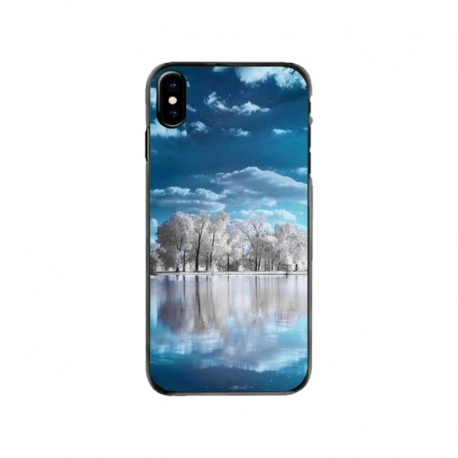 Husa personalizata tip carcasa HQPrint pentru Apple iPhone XS, model Nice View 9, multicolor, S1D1M0221