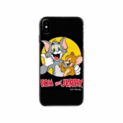 Husa personalizata tip carcasa HQPrint pentru Apple iPhone XS, model Tom and Jerry 4, multicolor, S1D1M0226