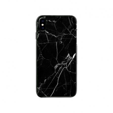 Husa personalizata tip carcasa HQPrint pentru Apple iPhone XS, model Black Marble, multicolor, S1D1M0229