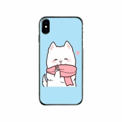 Husa personalizata tip carcasa HQPrint pentru Apple iPhone XS, model Cute Puppy, multicolor, S1D1M0232