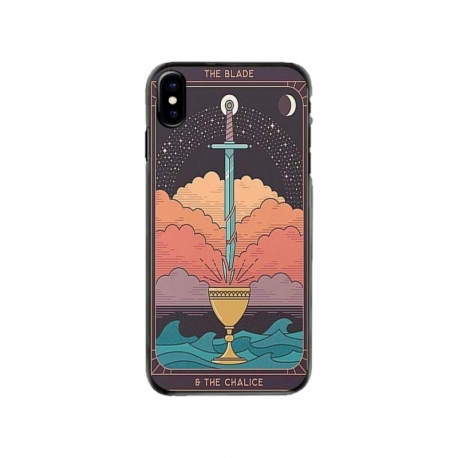 Husa personalizata tip carcasa HQPrint pentru Apple iPhone XS, model Tarrot, multicolor, S1D1M0267