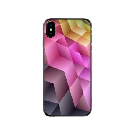 Husa personalizata tip carcasa HQPrint pentru Apple iPhone XS, model Colorful 1, multicolor, S1D1M0273