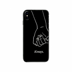 Husa personalizata tip carcasa HQPrint pentru Apple iPhone XS, model Always and Forever 1, multicolor, S1D1M0279