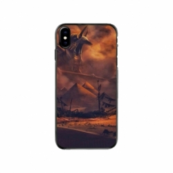 Husa personalizata tip carcasa HQPrint pentru Apple iPhone XS, model Anubis, multicolor, S1D1M0281