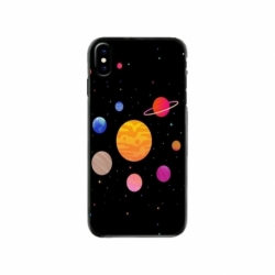 Husa personalizata tip carcasa HQPrint pentru Apple iPhone XS, model Colorful Galaxy, multicolor, S1D1M0283