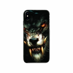 Husa personalizata tip carcasa HQPrint pentru Apple iPhone XS, model Wolf, multicolor, S1D1M0286