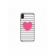Husa personalizata tip carcasa HQPrint pentru Apple iPhone XS, model Heart, multicolor, S1D1M0291