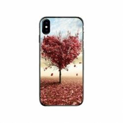 Husa personalizata tip carcasa HQPrint pentru Apple iPhone XS, model Heart Tree, multicolor, S1D1M0293