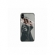 Husa personalizata tip carcasa HQPrint pentru Apple iPhone XS, model Black and White Hands, multicolor, S1D1M0300