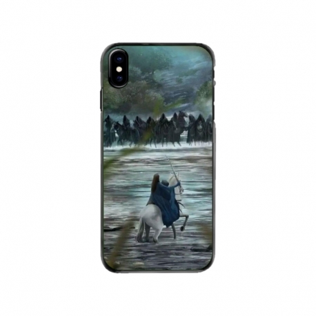 Husa personalizata tip carcasa HQPrint pentru Apple iPhone XS, model Brave, multicolor, S1D1M0310