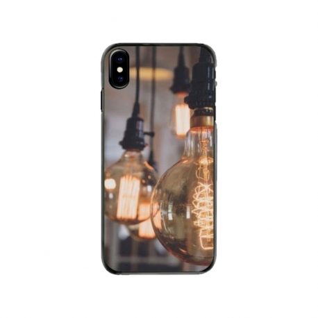 Husa personalizata tip carcasa HQPrint pentru Apple iPhone XS, model Lightbulb, multicolor, S1D1M0322
