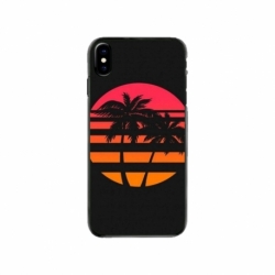 Husa personalizata tip carcasa HQPrint pentru Apple iPhone XS, model Beach View 3, multicolor, S1D1M0337