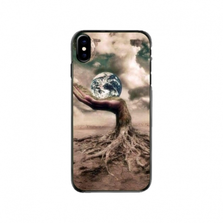 Husa personalizata tip carcasa HQPrint pentru Apple iPhone XS, model Abstract 4, multicolor, S1D1M0339