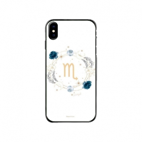 Husa personalizata tip carcasa HQPrint pentru Apple iPhone XS, model Zodiac Circle, multicolor, S1D1M0349