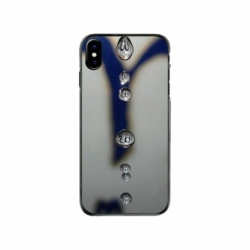 Husa personalizata tip carcasa HQPrint pentru Apple iPhone XS, model Droplets, multicolor, S1D1M0353