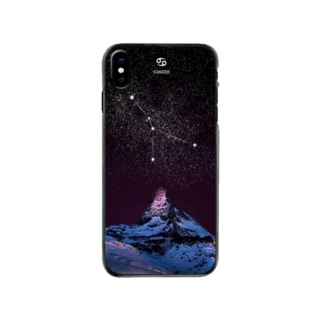 Husa personalizata tip carcasa HQPrint pentru Apple iPhone XS, model Cancer Sky, multicolor, S1D1M0356