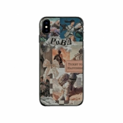 Husa personalizata tip carcasa HQPrint pentru Apple iPhone XS, model PUBG 2, multicolor, S1D1M0363