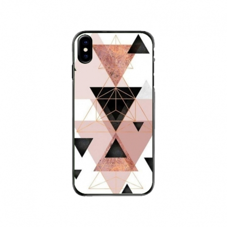 Husa personalizata tip carcasa HQPrint pentru Apple iPhone XS, model Abstract 5, multicolor, S1D1M0368