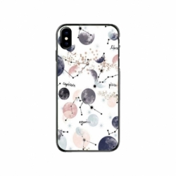 Husa personalizata tip carcasa HQPrint pentru Apple iPhone XS, model Abstract 6, multicolor, S1D1M0372