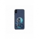Husa personalizata tip carcasa HQPrint pentru Apple iPhone XS, model Biker Astronaout, multicolor, S1D1M0375