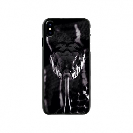 Husa personalizata tip carcasa HQPrint pentru Apple iPhone XS, model Snake, multicolor, S1D1M0378