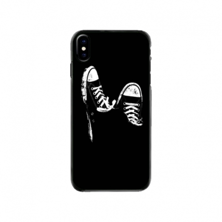 Husa personalizata tip carcasa HQPrint pentru Apple iPhone XS, model Sneakers, multicolor, S1D1M0381