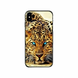 Husa personalizata tip carcasa HQPrint pentru Apple iPhone XS, model Cheetah, multicolor, S1D1M0382