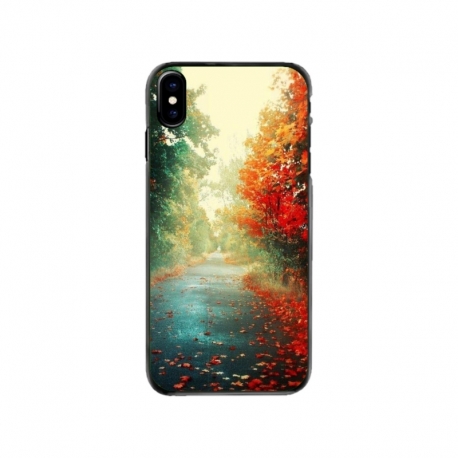Husa personalizata tip carcasa HQPrint pentru Apple iPhone XS, model Nice View 15, multicolor, S1D1M0383