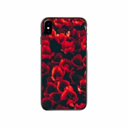 Husa personalizata tip carcasa HQPrint pentru Apple iPhone XS, model Flowers 24, multicolor, S1D1M0386