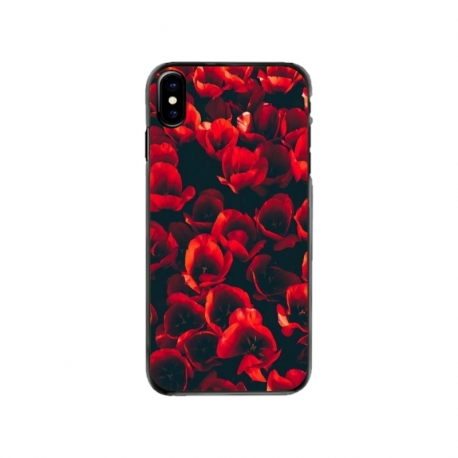 Husa personalizata tip carcasa HQPrint pentru Apple iPhone XS, model Flowers 24, multicolor, S1D1M0386