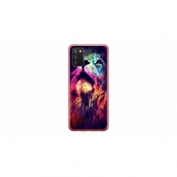 Husa personalizata tip carcasa HQPrint pentru Samsung Galaxy A02S, model Celestial Lion, multicolor, S1D1M0002