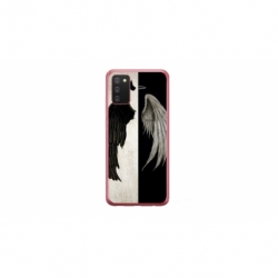 Husa personalizata tip carcasa HQPrint pentru Samsung Galaxy A02S, model Angel Wings, multicolor, S1D1M0004