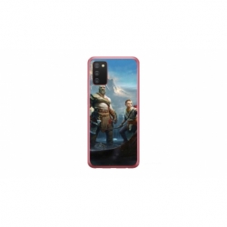 Husa personalizata tip carcasa HQPrint pentru Samsung Galaxy A02S, model God of War 1, multicolor, S1D1M0008
