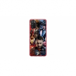Husa personalizata tip carcasa HQPrint pentru Samsung Galaxy A02S, model Avengers Endgame, multicolor, S1D1M0009