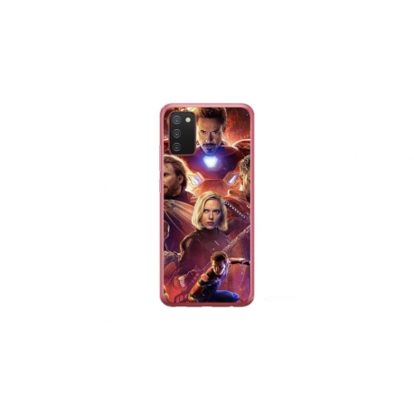 Husa personalizata tip carcasa HQPrint pentru Samsung Galaxy A02S, model Avengers Inifinity War, multicolor, S1D1M0010