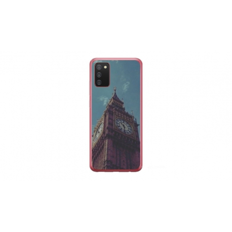 Husa personalizata tip carcasa HQPrint pentru Samsung Galaxy A02S, model Big Ben 1, multicolor, S1D1M0013