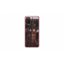 Husa personalizata tip carcasa HQPrint pentru Samsung Galaxy A02S, model Big Ben 2, multicolor, S1D1M0014