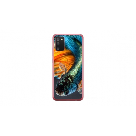 Husa personalizata tip carcasa HQPrint pentru Samsung Galaxy A02S, model Pesti 1, multicolor, S1D1M0074