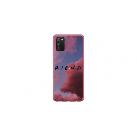 Husa personalizata tip carcasa HQPrint pentru Samsung Galaxy A02S, model FRIENDS 2, multicolor, S1D1M0082