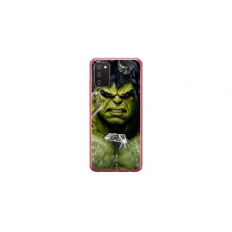 Husa personalizata tip carcasa HQPrint pentru Samsung Galaxy A02S, model Hulk 2, multicolor, S1D1M0100