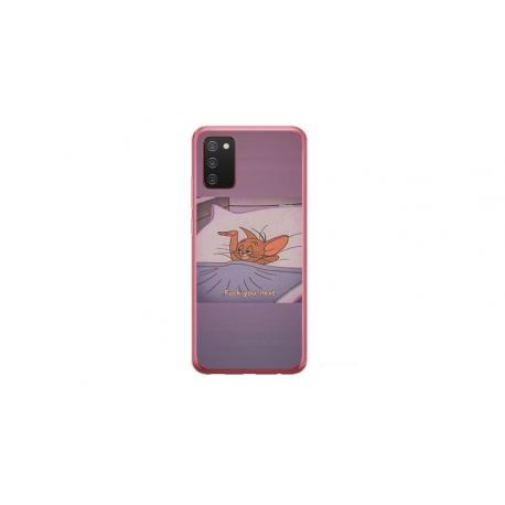 Husa personalizata tip carcasa HQPrint pentru Samsung Galaxy A02S, model Jerry 1, multicolor, S1D1M0104