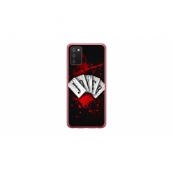 Husa personalizata tip carcasa HQPrint pentru Samsung Galaxy A02S, model Joker 1, multicolor, S1D1M0106